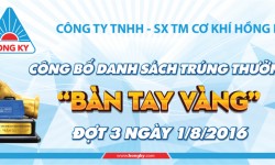 Công bố 10 khách hàng trúng “Bàn tay Vàng đợt 3”