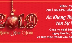 Hồng Ký thông báo nghỉ tết Dương lịch 2019