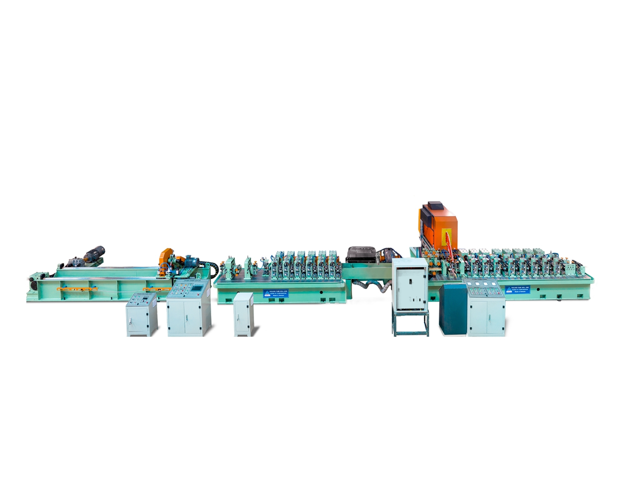 Máy cán ống thép Hồng Ký HK-S60 giúp sản xuất các loại ống thép theo tiêu chuẩn cao.