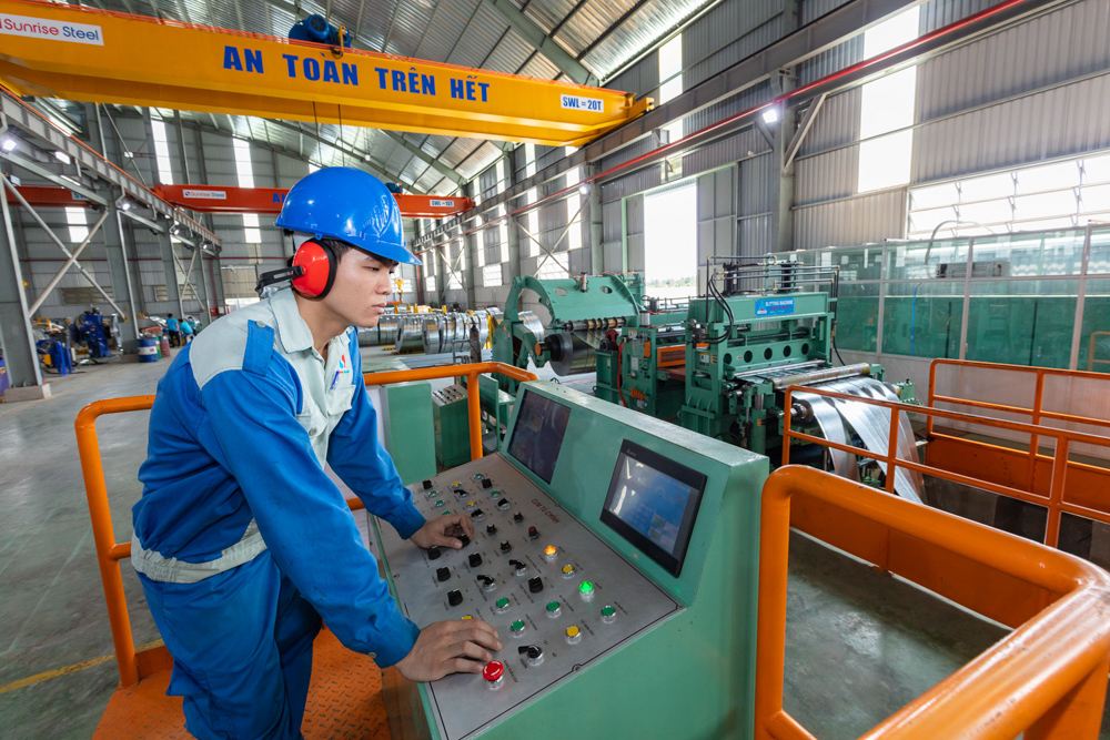 Máy xả băng Hồng Ký
