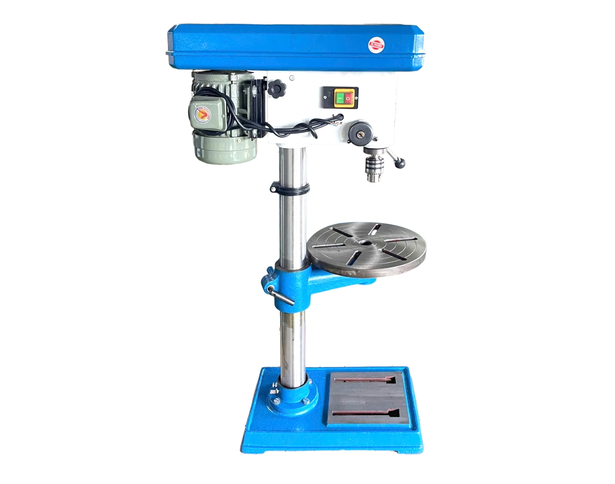 Single spindle wood drilling machine