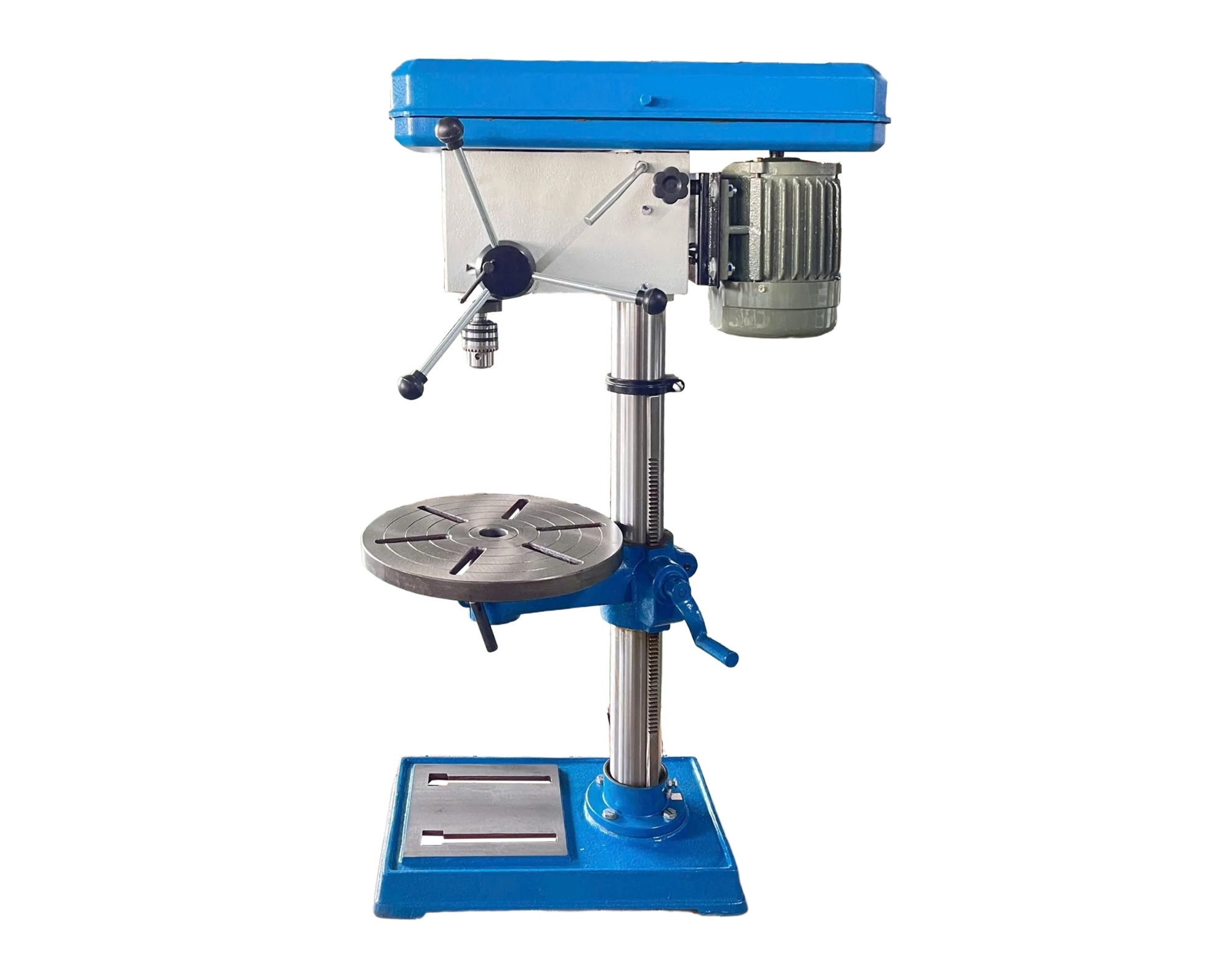 Single spindle wood drilling machine
