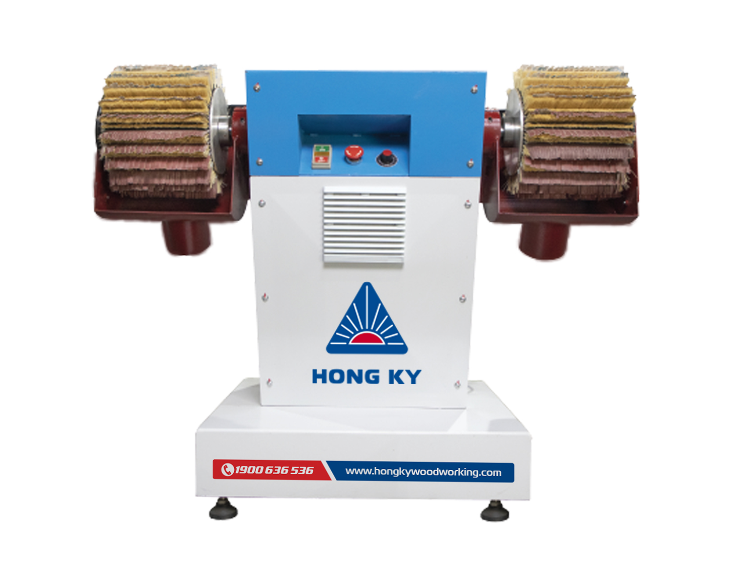 Máy chà nhám chổi thủ công 2 trục trái phải F-200MA-2U