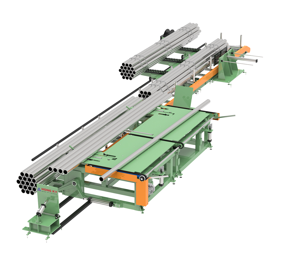 Máy xếp ống Hồng Ký HK-S90