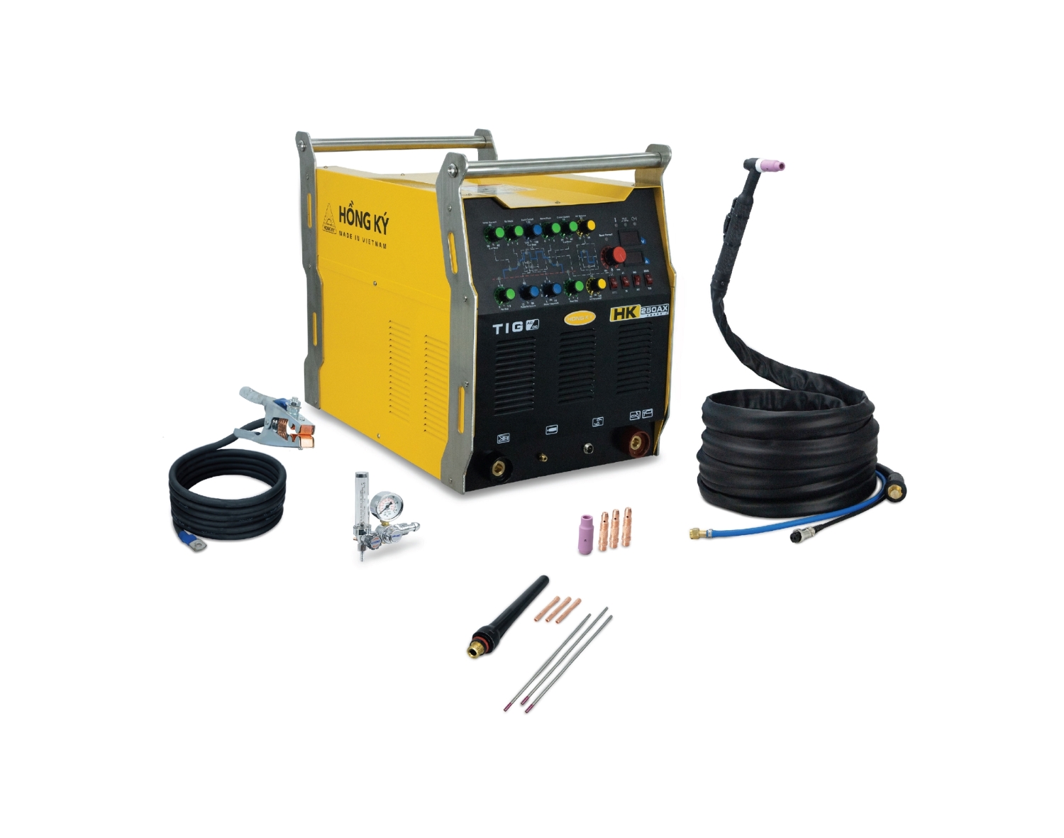 The HK TIG 250AX electronic welder