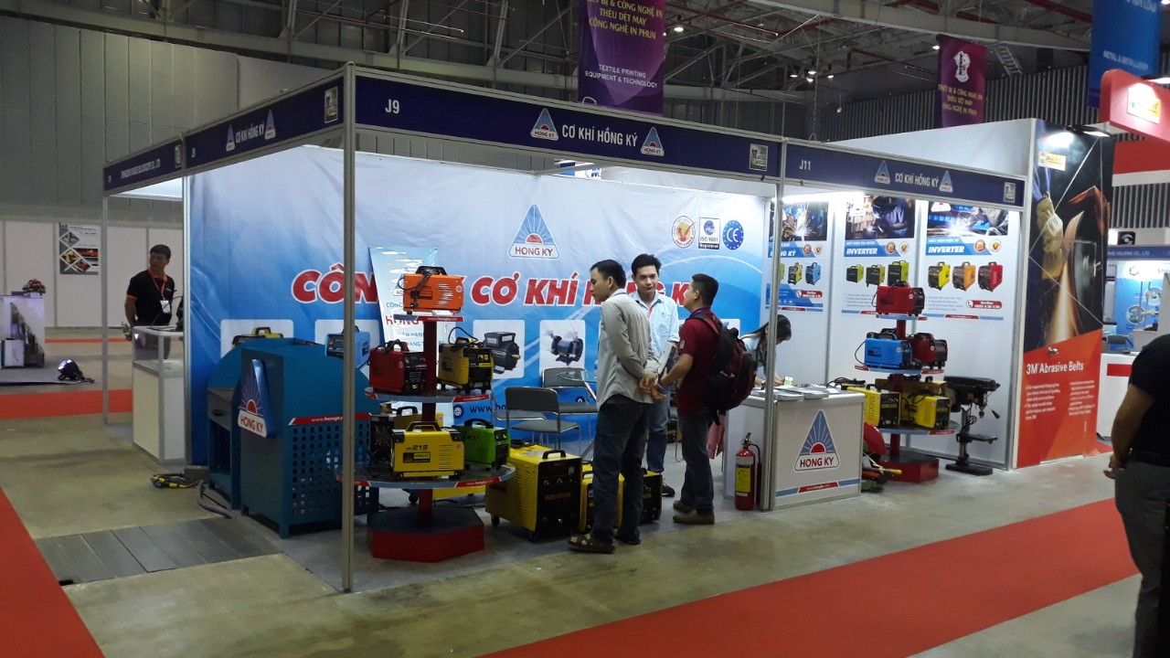 Hồng Ký tham gia Triển lãm Quốc tế Công nghệ Hàn cắt và Gia công kim loại METAL WELD 2018