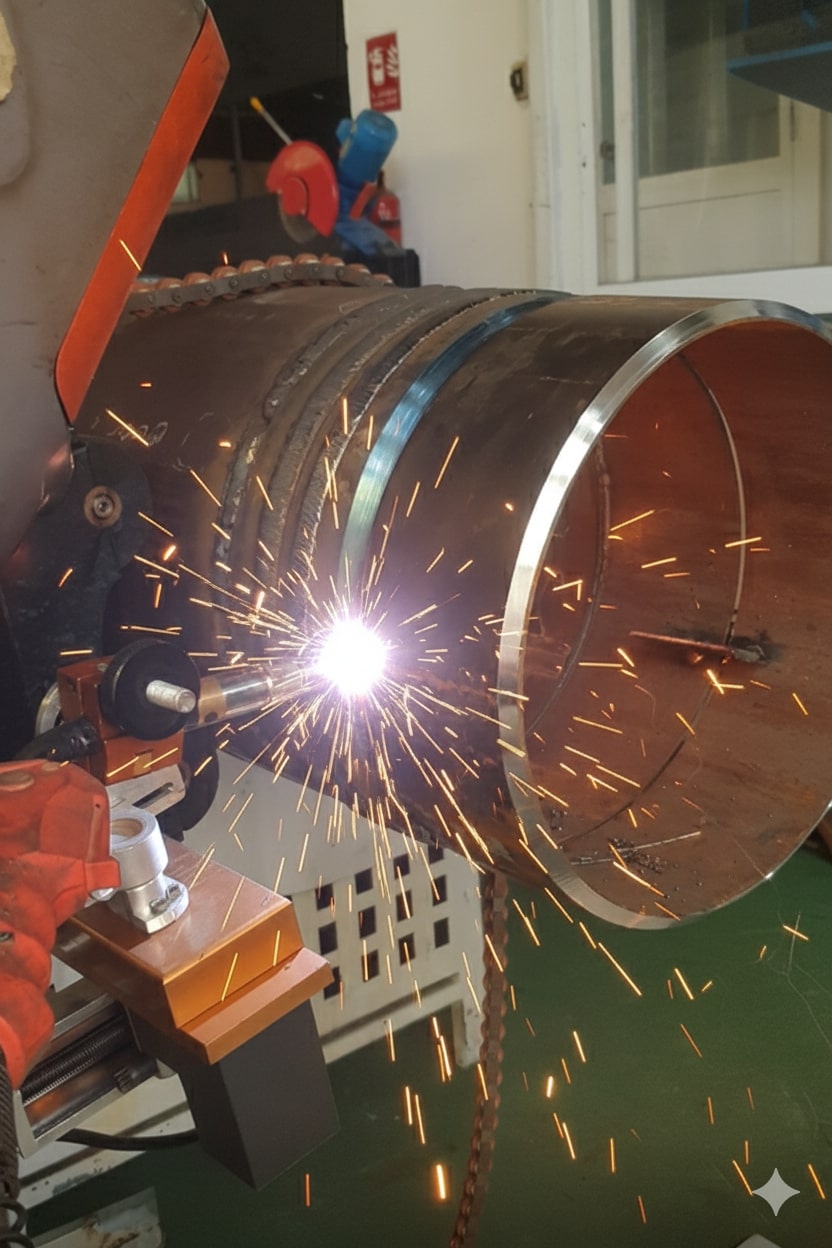 Giải pháp hàn ống bằng rùa hàn – Tối ưu chất lượng và năng suất