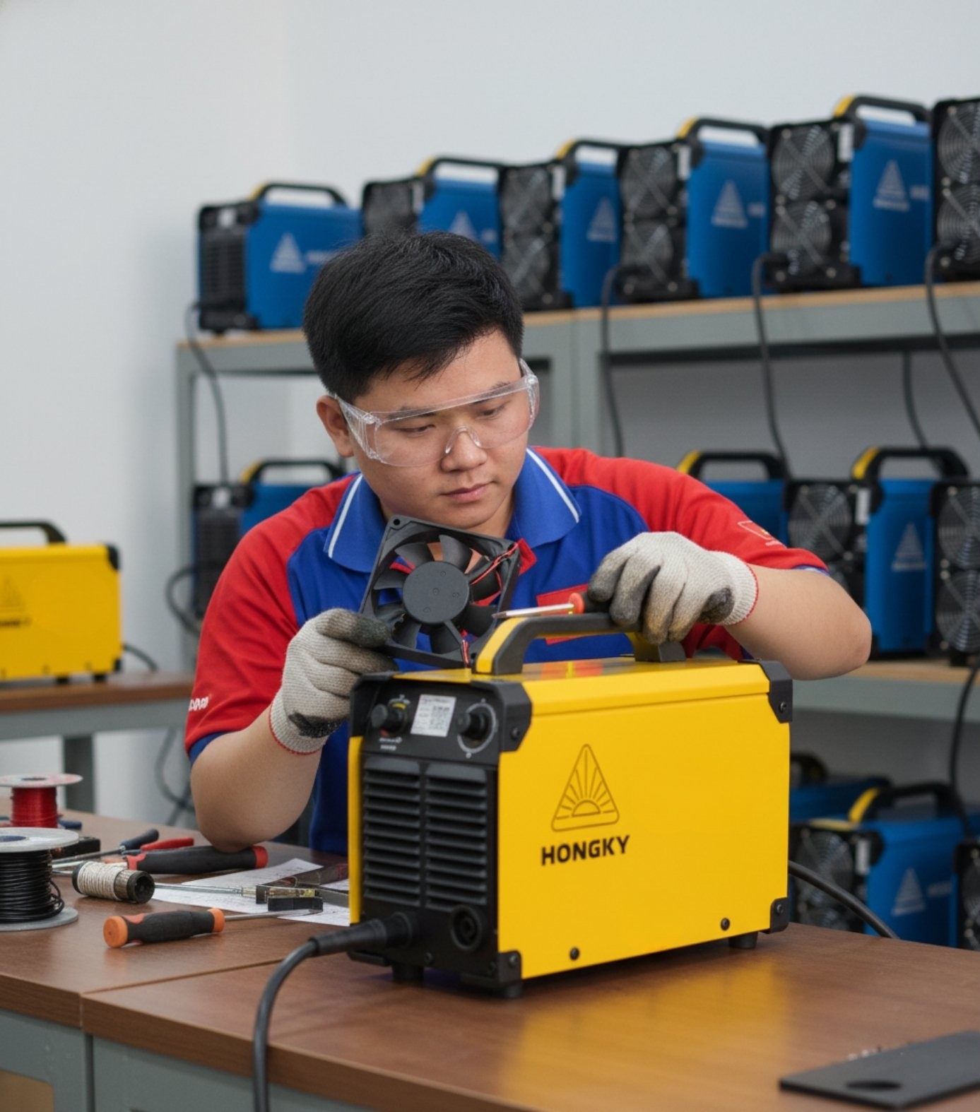 Hướng dẫn sửa lỗi máy hàn bị hư quạt